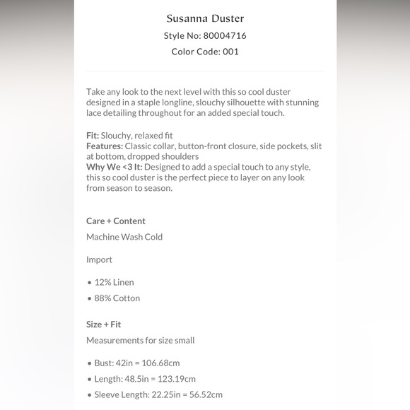 Free People Susanna Duster - Picture 7 of 15